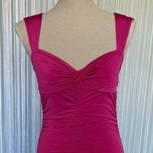 Pink Ruched Dress